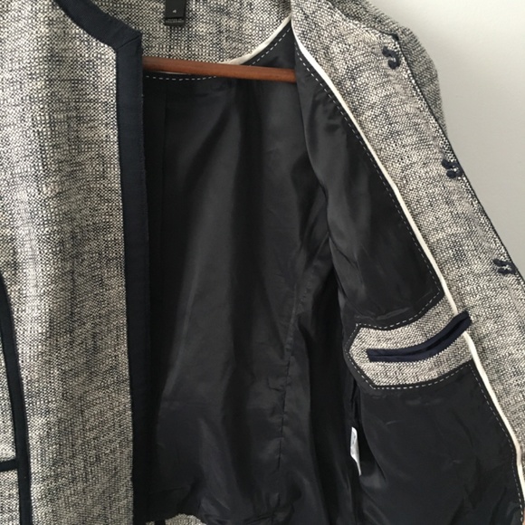 Jcrew lady jacket cropped blazer sz 4 - Picture 4 of 13